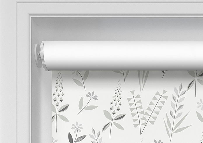 Woodland Phlox, Snow - Twist&Fit Roller Blind - Image 10